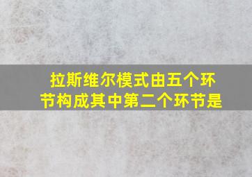 拉斯维尔模式由五个环节构成其中第二个环节是