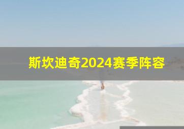 斯坎迪奇2024赛季阵容