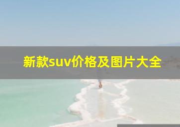 新款suv价格及图片大全