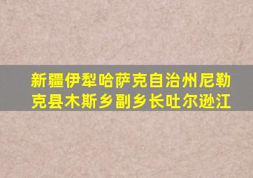 新疆伊犁哈萨克自治州尼勒克县木斯乡副乡长吐尔逊江