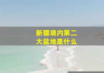 新疆境内第二大盆地是什么