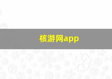 核游网app