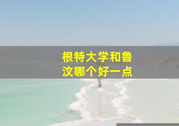 根特大学和鲁汶哪个好一点