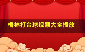 梅林打台球视频大全播放