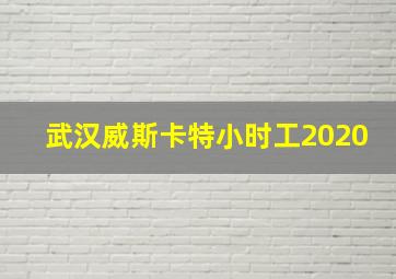 武汉威斯卡特小时工2020