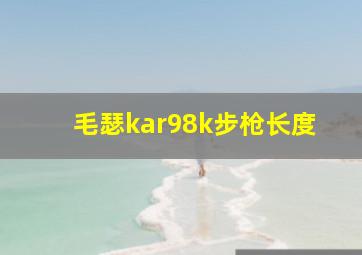 毛瑟kar98k步枪长度