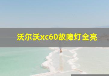 沃尔沃xc60故障灯全亮