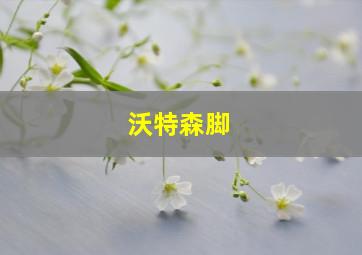 沃特森脚