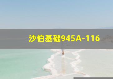 沙伯基础945A-116