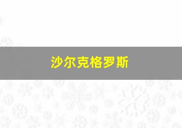 沙尔克格罗斯