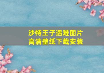 沙特王子遇难图片高清壁纸下载安装