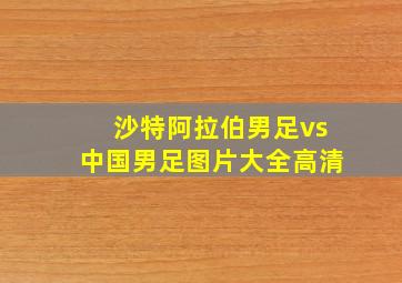 沙特阿拉伯男足vs中国男足图片大全高清