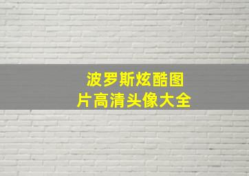 波罗斯炫酷图片高清头像大全