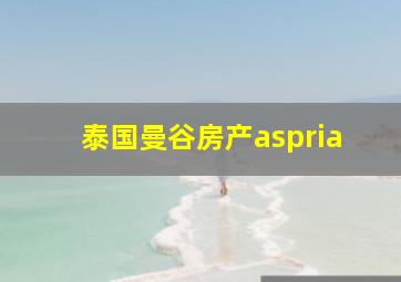 泰国曼谷房产aspria