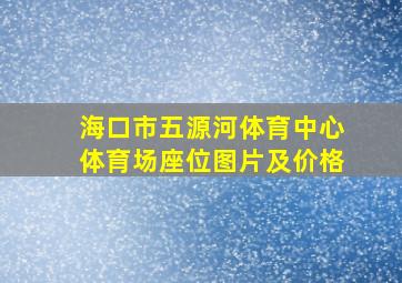 海口市五源河体育中心体育场座位图片及价格