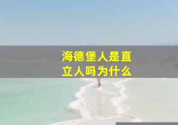 海德堡人是直立人吗为什么