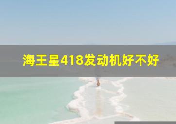 海王星418发动机好不好