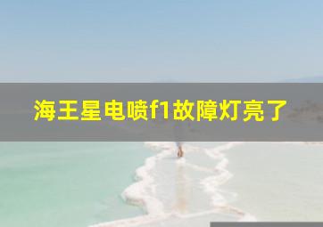 海王星电喷f1故障灯亮了