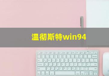 温彻斯特win94