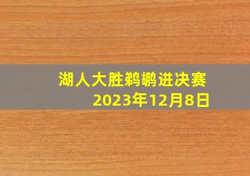 湖人大胜鹈鹕进决赛2023年12月8日