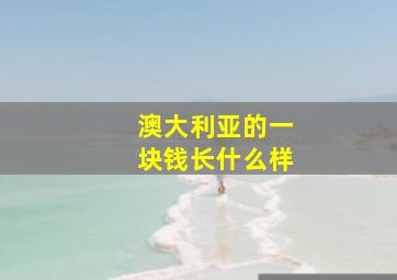 澳大利亚的一块钱长什么样