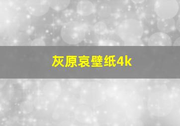 灰原哀壁纸4k