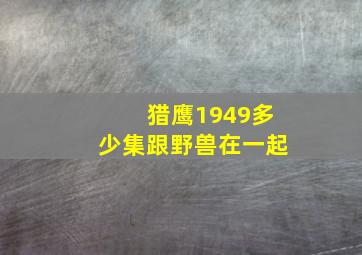 猎鹰1949多少集跟野兽在一起