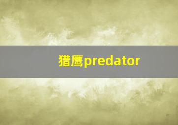 猎鹰predator