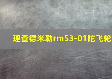 理查德米勒rm53-01陀飞轮