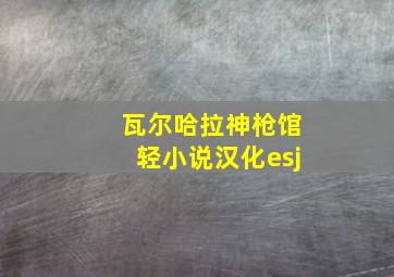 瓦尔哈拉神枪馆轻小说汉化esj