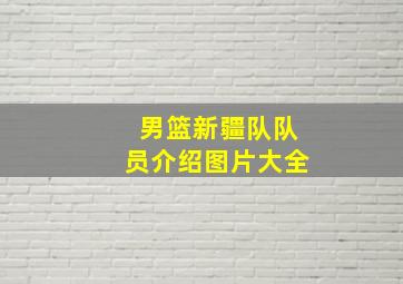 男篮新疆队队员介绍图片大全