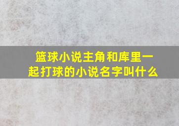 篮球小说主角和库里一起打球的小说名字叫什么