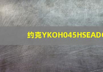 约克YKOH045HSEADQ