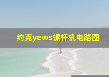 约克yews螺杆机电路图