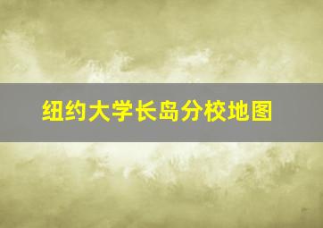 纽约大学长岛分校地图