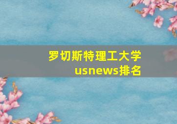 罗切斯特理工大学usnews排名