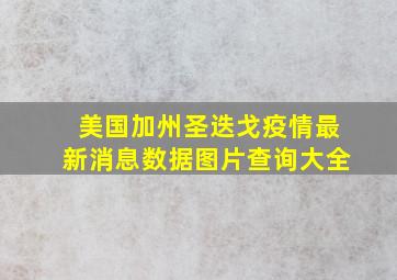 美国加州圣迭戈疫情最新消息数据图片查询大全