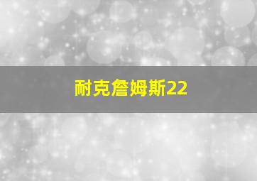 耐克詹姆斯22