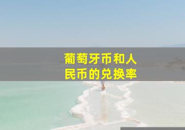 葡萄牙币和人民币的兑换率