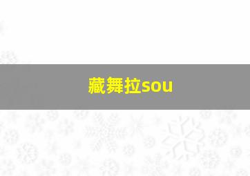 藏舞拉sou