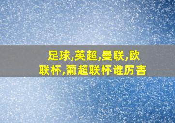 足球,英超,曼联,欧联杯,葡超联杯谁厉害