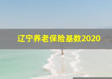 辽宁养老保险基数2020