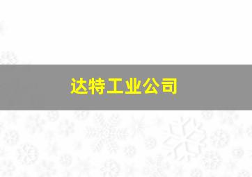 达特工业公司