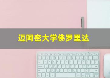 迈阿密大学佛罗里达