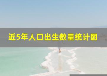 近5年人口出生数量统计图