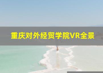 重庆对外经贸学院VR全景