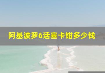 阿基波罗6活塞卡钳多少钱