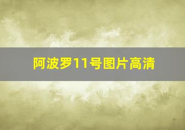 阿波罗11号图片高清