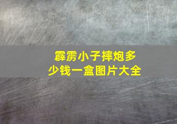 霹雳小子摔炮多少钱一盒图片大全