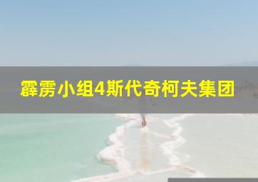 霹雳小组4斯代奇柯夫集团